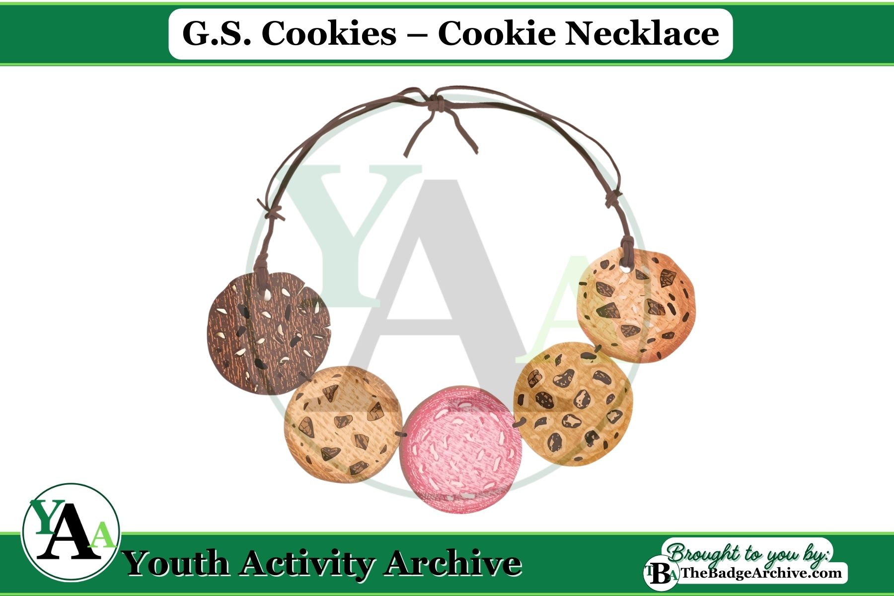 G.S. Cookies – Cookie Necklace