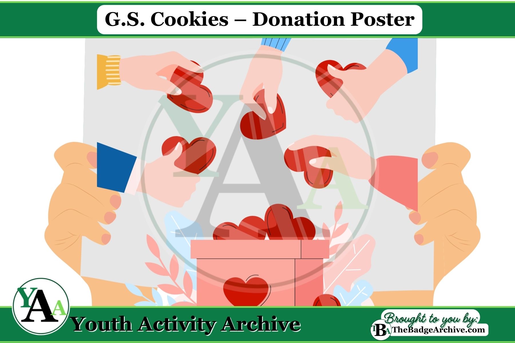 G.S. Cookies – Donation Poster