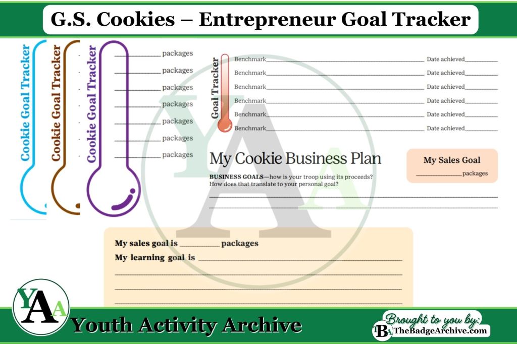 G.S. Cookies – Entrepreneur Goal&nbsp;Tracker