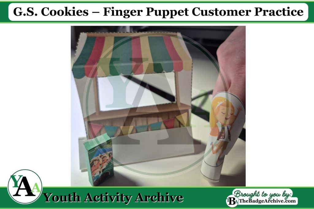 G.S. Cookies – Finger Puppet Customer&nbsp;Practice