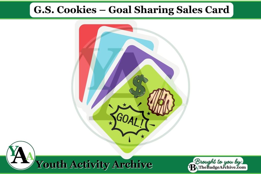 G.S. Cookies – Goal Sharing Sales&nbsp;Card