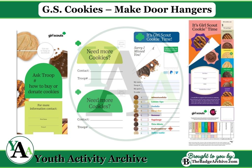 G.S. Cookies – Make Door&nbsp;Hangers