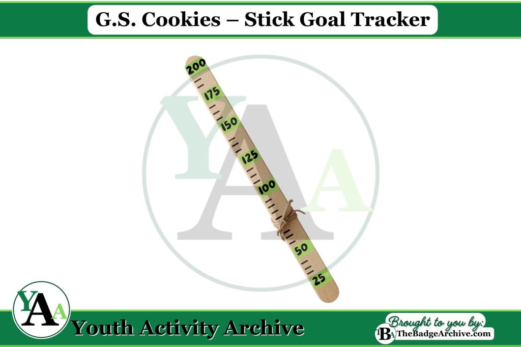 G.S. Cookies – Stick Goal&nbsp;Tracker