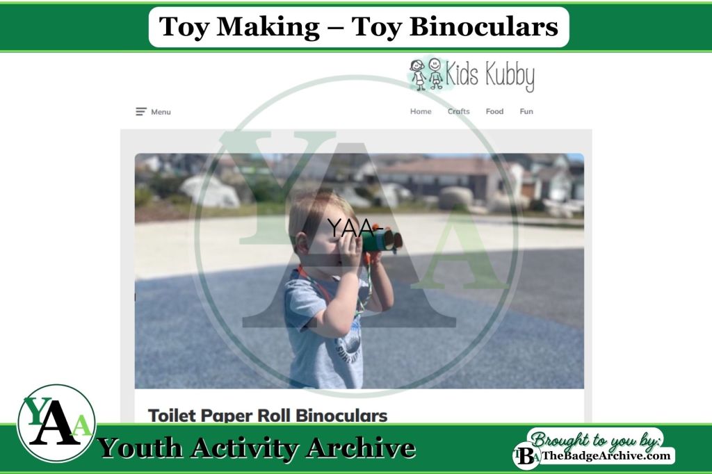 Toy Making – Toy&nbsp;Binoculars