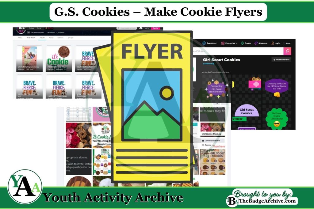 G.S. Cookies – Make Cookie&nbsp;Flyers