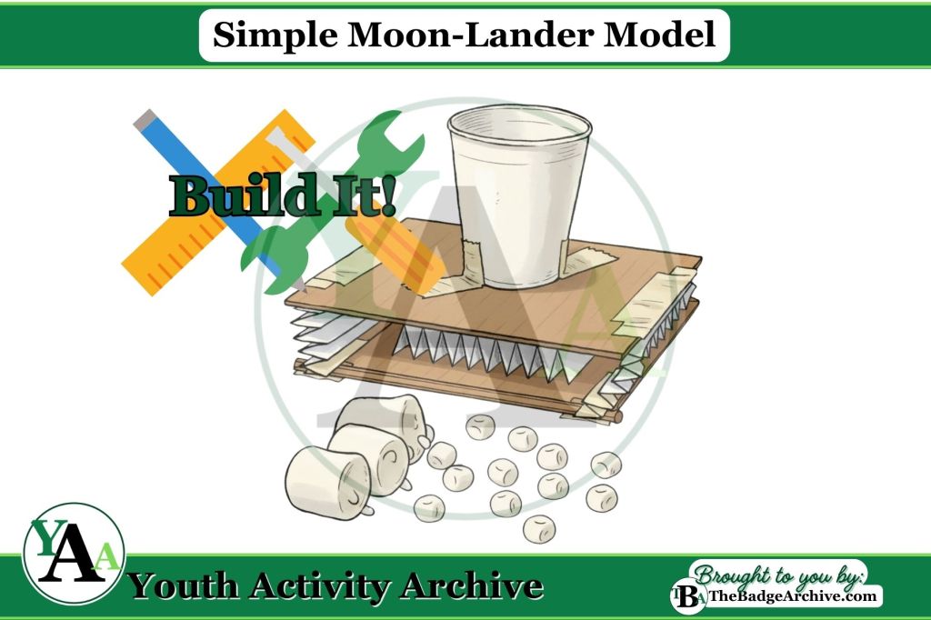 Simple Moon-Lander Model