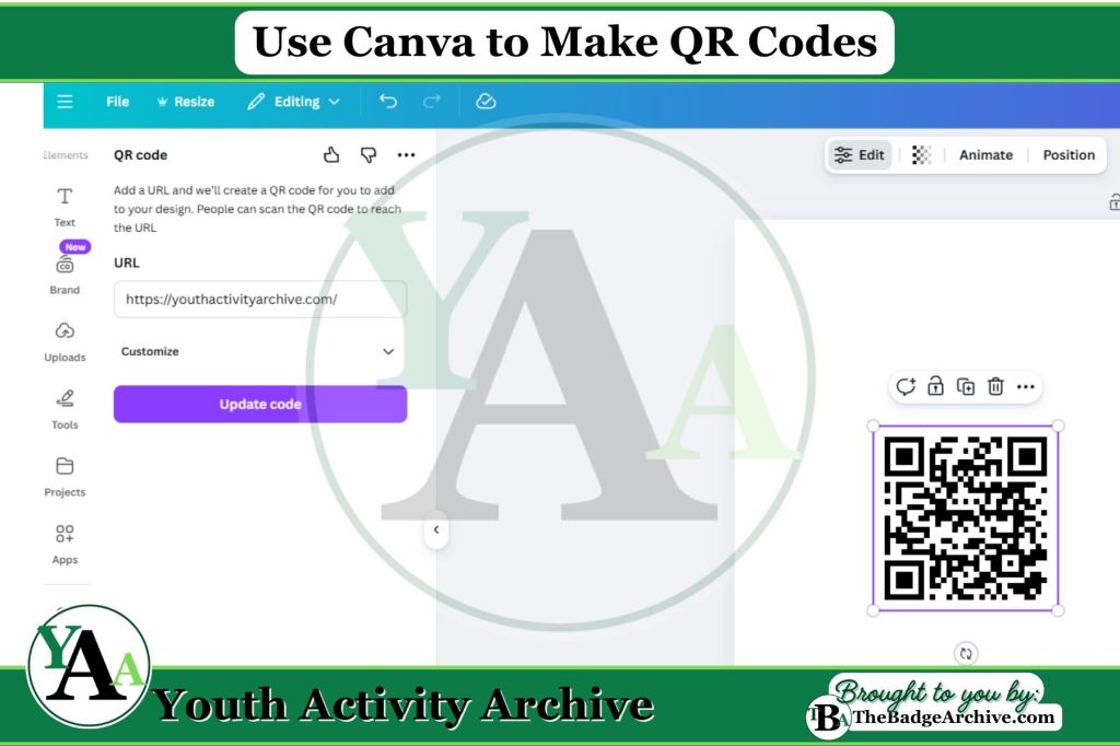 Use Canva to Make QR&nbsp;Codes