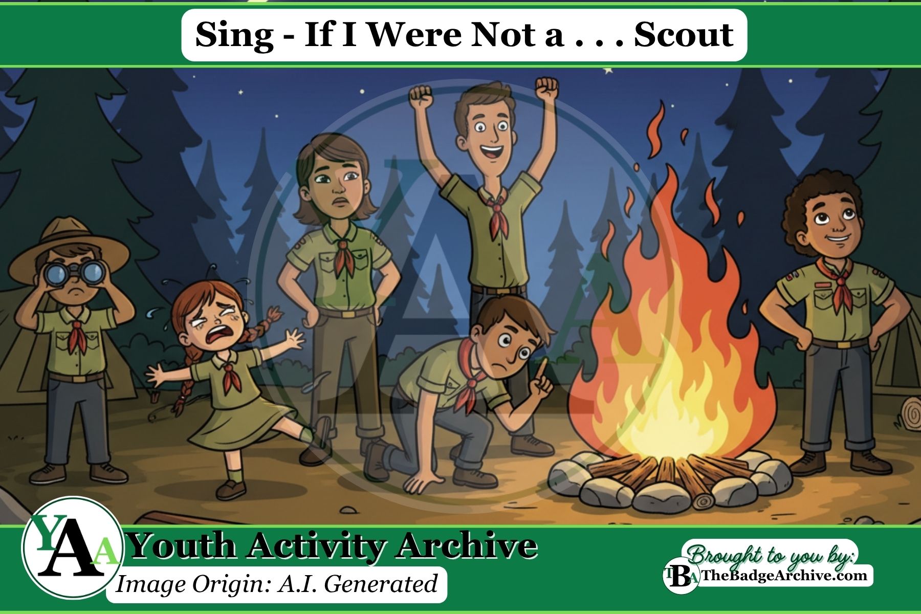 Sing – If I Were Not a . . . Scout