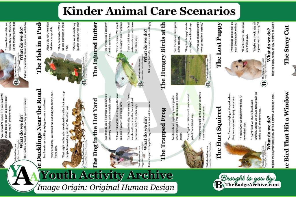 Kinder Animal Care&nbsp;Scenarios
