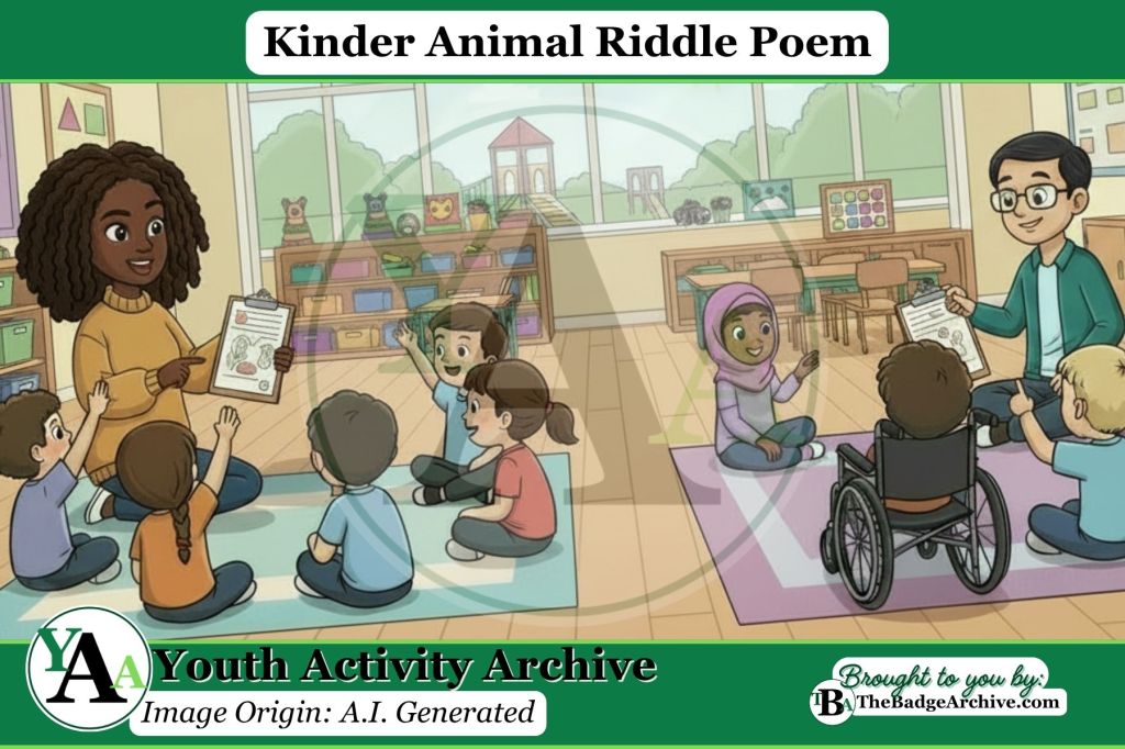 Kinder Animal Riddle&nbsp;Poem