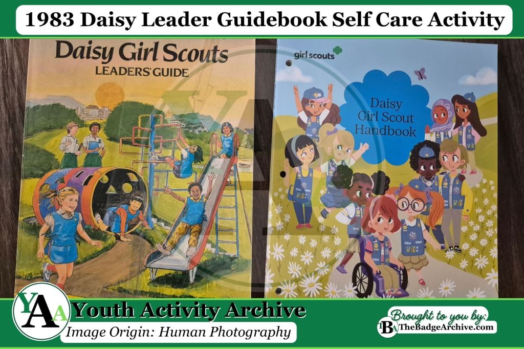 1983 Daisy Leader Guidebook Self Care Activity