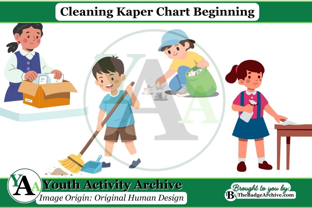 Cleaning Kaper Chart Beginning
